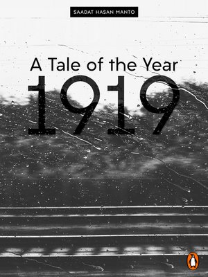 cover image of A Tale of the Year 1919